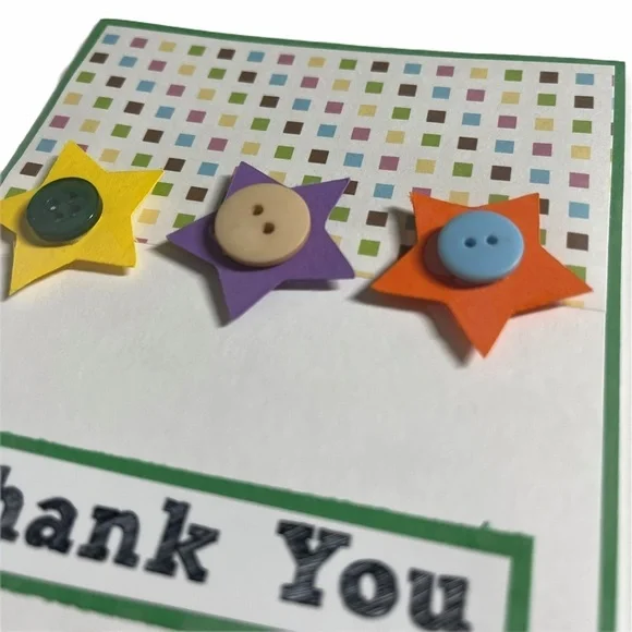 Thank You Stars Card Bundle Set of 5 - Picture 3 of 13